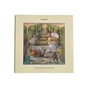 Genesis Vinyl Record Unisex 12" Multicolor Good Selling England By The Pound LP